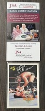 Ted Dibiase/The Million Dollar Man Autograped Card(JSA Certified)