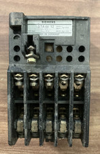 Vintage Siemens 3TA66 12 Industrial Electrical Contactor Relay - Made in Germany