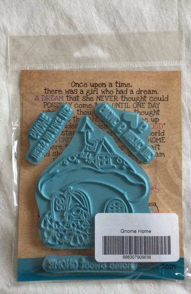 Nuevas estampillas adhesivas de goma Bella estampilladas - Los gnomos - Gnomo Home Foto 2 de 2