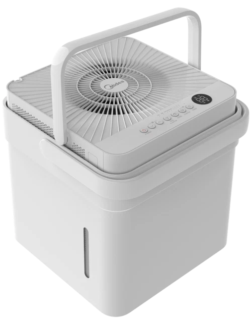 Midea MAD20S1QWT Cube 20 Pints Smart WiFi Dehumidifier