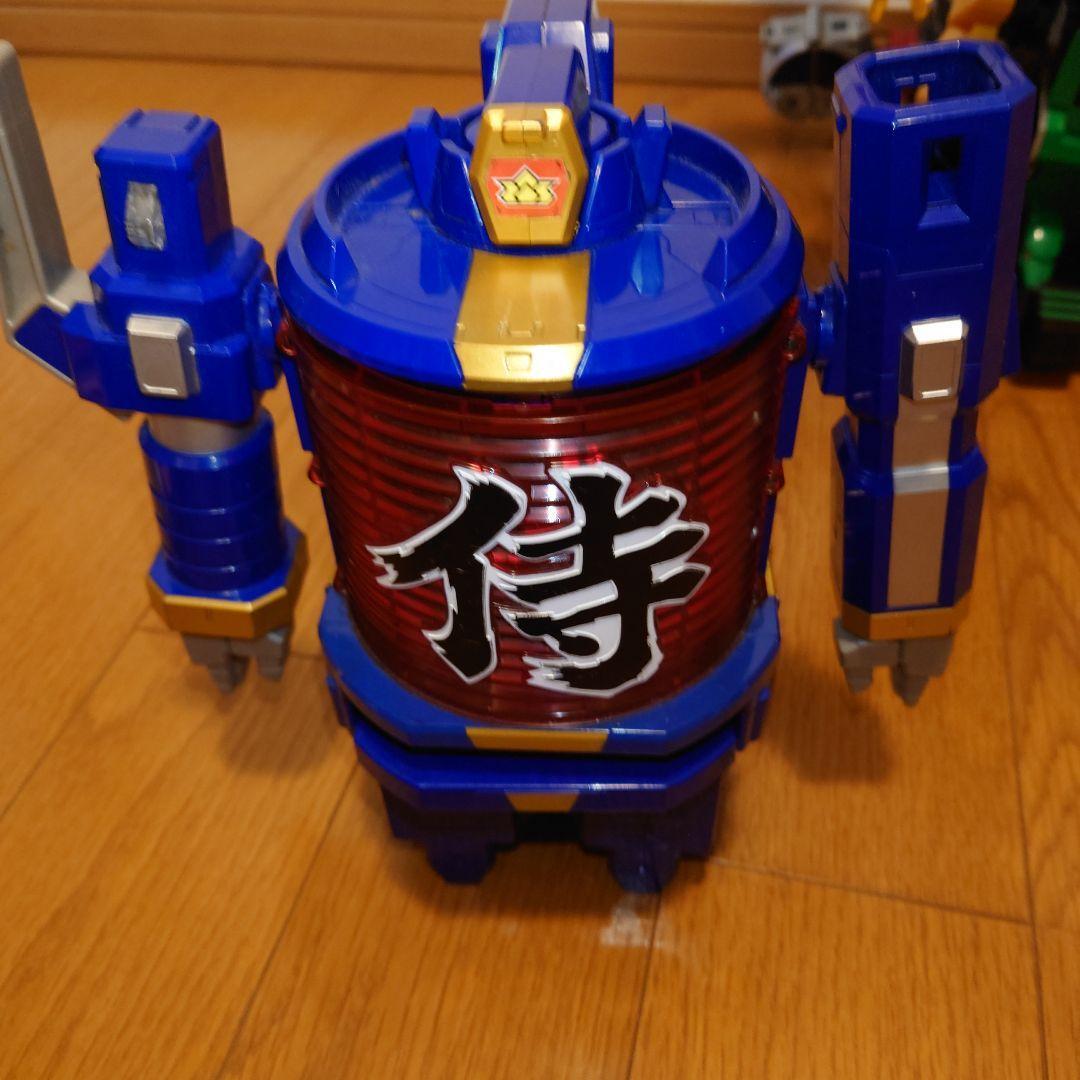 Power Rangers Samurai Shinkenger Megazord Morpher 6p set BANDAI