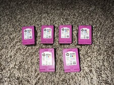 Lot Of 6 Empty HP Color Ink Cartridges 65, 65XL, 65/304