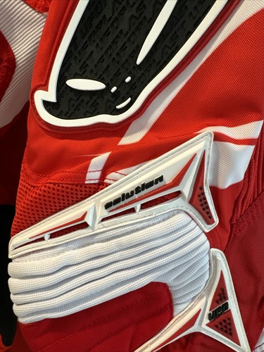 Ufo motocross Plast Mx20 Nwt Factory Team Mx Red Pants Size 34 - Picture 7 of 9