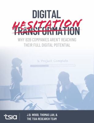 Hesitation : Why B2b Companies Aren't Reaching Their Full  Transformation Pot...