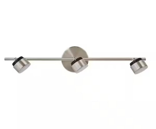 EGLO-Armento 1 Collection 22.83 in. W 3-Light Satin Nickel Dimmable Lighting LED - Picture 6 of 9
