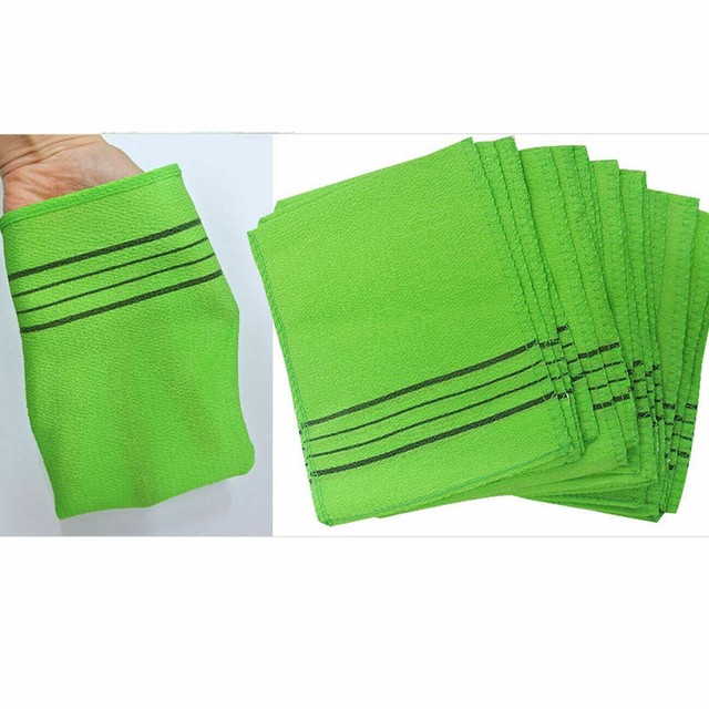 Korean Body Scrub Shower Glove ItalyTowel Dead Skin Wash Cloth