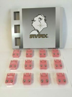 Studex Sterilized Ear Piercing Stud 3mm Ball * Mini  Stainless  12 Pairs (M200W)
