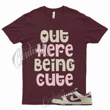 CUTE T Shirt to Match Dunk Low Valentines Day Pale Ivory Medium Soft Pink Night