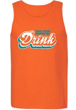 Dan Marino Ryan Fitzpatrick Miami Dolphins This Team Makes Me Drink TANK-TOP