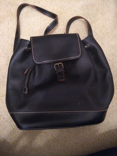 Tommy Hilfiger Black Backpack Purse | eBay