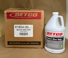 4 Bottles - Betco One Step Restorer 618 - One Gallon Bottles 1 Case