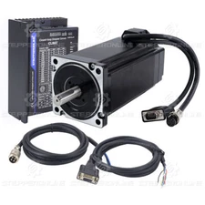 STEPPERONLINE Nema 34 12Nm Closed Loop Stepper Motor Hybrid Servo Driver CNC Kit