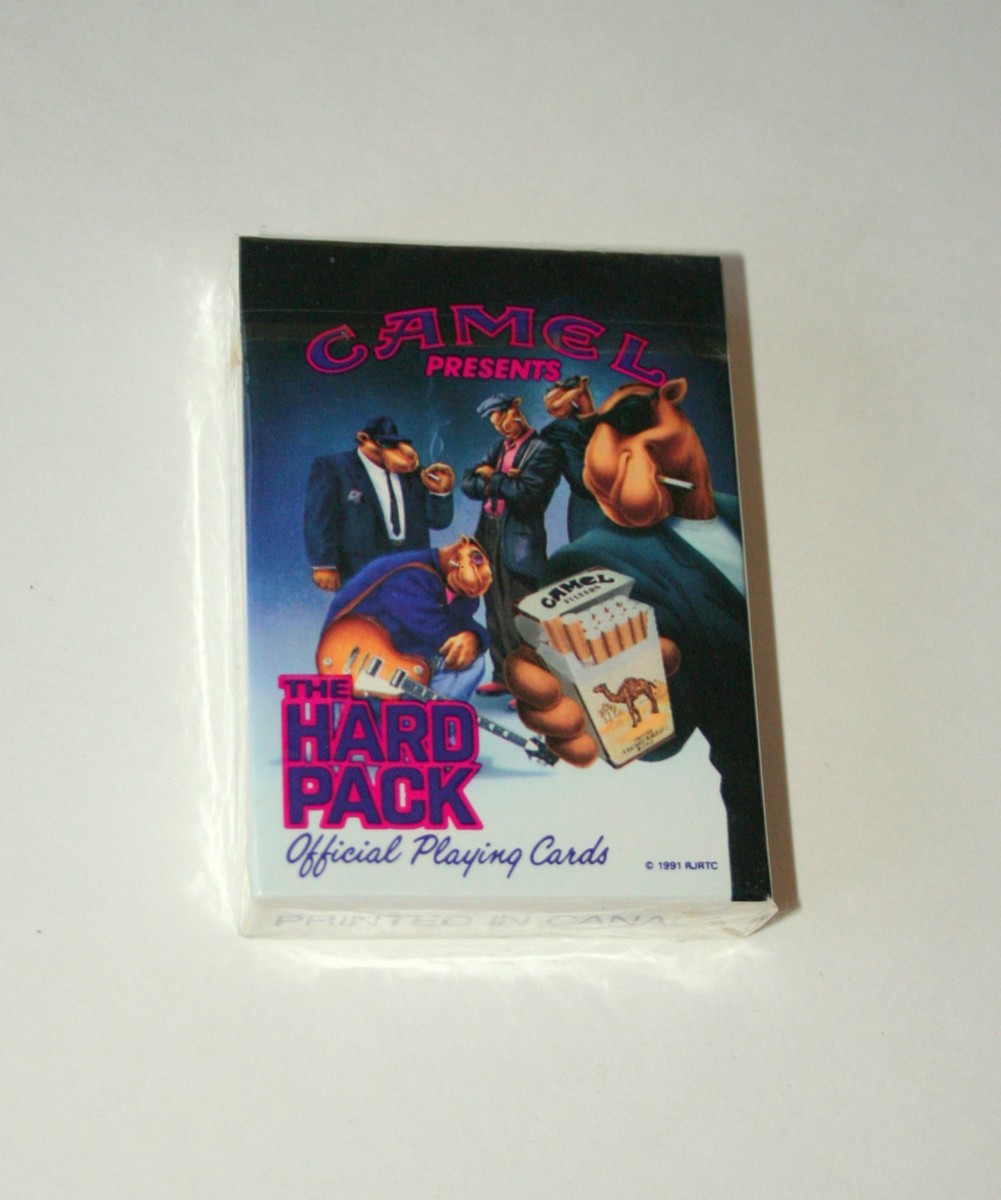 1991 Camel Hard Pack Cigarettes Collectors Sealed US Playing Deck