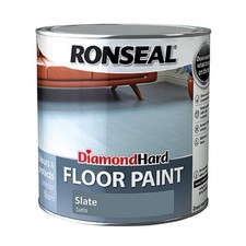 Ronseal Diamond Hard Floor Paint  Wood  Concrete Floors 750ML All Colours