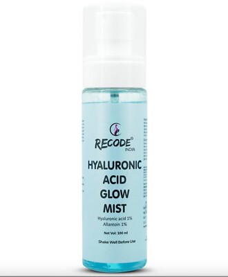 Recode Hyaluronic Acid Glow Mist - Shake Well Before Use - 100 Ml