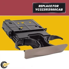 Tan Dash Ashtray Console Cup Holder For 1999-2007 Ford F250 F350-550 Excursion