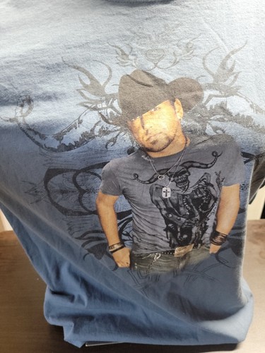 T-Shirt Jason Aldean 2009 Tour Amboss Unisex L/823-gw6 - Bild 2 von 9