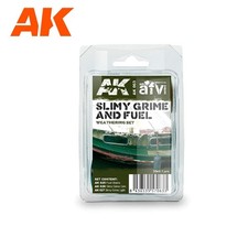 AK Interactive - Slimy Grime And Fuel Weathering Enamel Effects Set AK063
