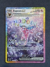 Pokémon TCG SV Prismatic Evolutions Espeon EX Sir 155/131 M/NM Condition