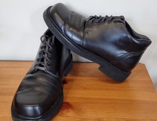 90's Rare Vintage Rockport Size 6.5 DMX Comfort Black Leather Ankle Boots VGC