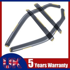 Wind Deflectors For Nissan Juke 2010-2019 5-Door SUV 4pcs Set Wind Deflectors