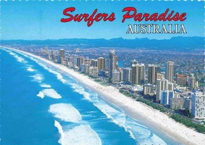 Surfers Paradise Gold Coast Queensland Australia Aerial view of the Gold Coast