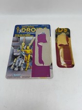 STAR WARS R2 D2 POP UP LIGHTSABER DROIDS CARDBCK W  BUBBLE KENNER VINTAGE 1985