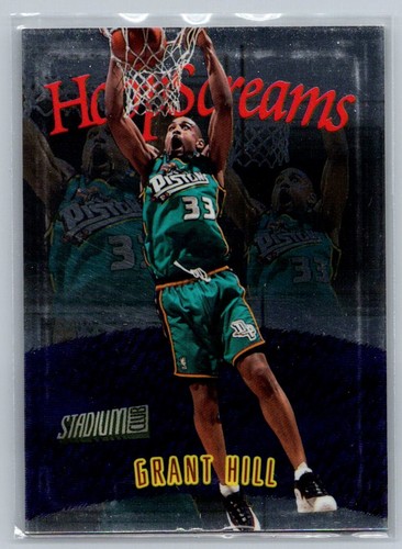 Grant Hill #HS6 1997 Stadium Club Hoop Screams card