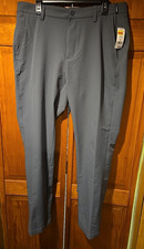 Men's Under Armour Golf Pants 100 Polyester Straight 1376625 Gray 36 x 32 NWT
