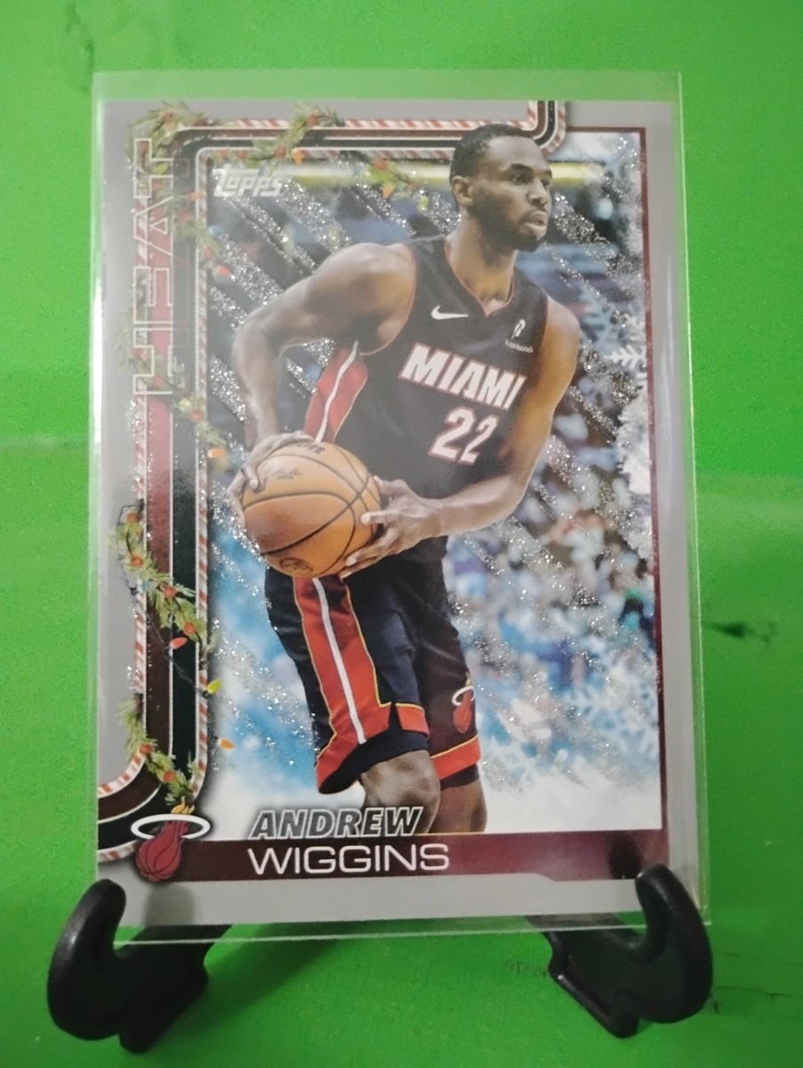Ix 2025-26 Topps Holiday - Andrew Wiggins #H62 Holiday Silver