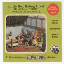 Little Red Riding Hood MINT Cond. 1950 View-Master Packet Reels FT-1 FT-2 FT-3