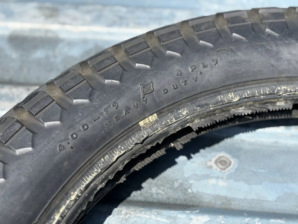 Pneu 19" Good Year Grasshopper Harley Davidson WR WLDR KR XLR KHRM Knucklehead - Imagem 3 de 4