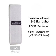 New Fabric Resistance Hip Booty Bands Glute Thigh Elastic Workout Squat Circle S