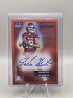 2025 Bowman Chrome University Football Orange Refractor John Mateer #55AV-JM