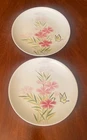 MCM Set of 2 Red Wing Pink Spice 🌸🦋 11’ Dinner Plates