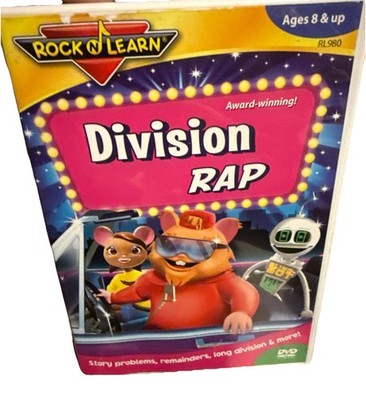 Rock N Learn - Division Rap (DVD, 2004)