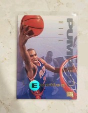 1995 Skybox Emotion Grant Hill Detroit Pistons Pumped RC #28