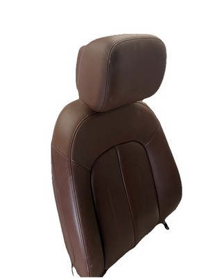 12-18 AUDI C7 A6 NOUGAT BROWN FRONT UPPER SEAT CUSHION LEFT DRIVER OEM 103124