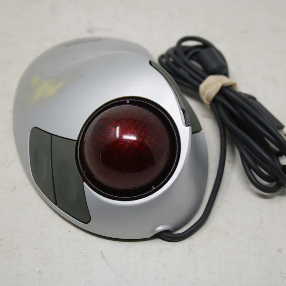Microsoft Trackball Explorer 1.0 PS2 USB Optical Trackball - Image 3 of 4