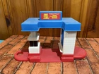 Vintage Fisher-Price Little People Drive Up Gas Station