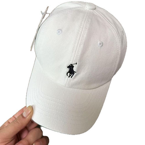 NWT Ralph Lauren Baseball Cap Black Classic Pony Logo Men's Cotton Adjustable - Picture 8 of 12