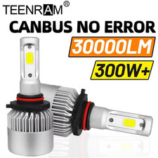 30000LM LED Headlight Bulbs H1 H4 H7 H11 H13 9005 HB3 9006 HB4 9004 9007 Super B