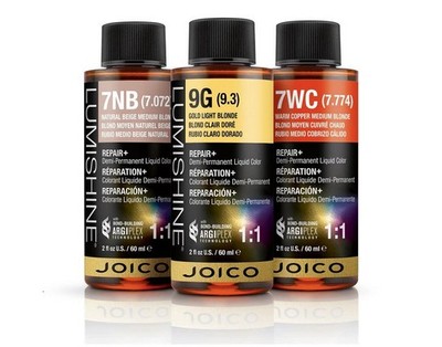 Joico LumiShine Repair+ Demi-Permanent Liquid Haarfarbe 60 ml / 8NC OVP NEU