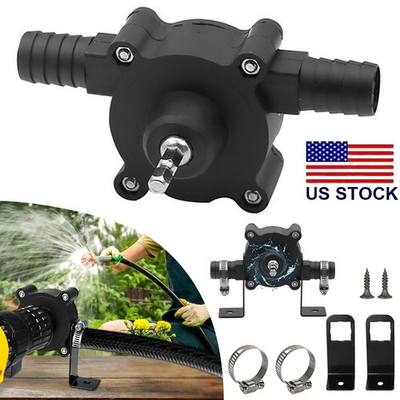 #ad #ad Portable Electric Drill Drive Self Priming Pump Water Oil Fluid Transfer Pumps $9.25