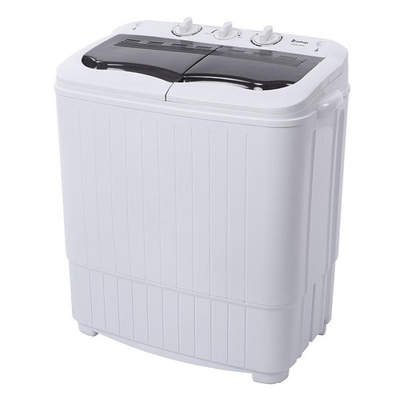 #ad #ad Zokop 14.3lbs Twin Tubs Semi Automatic Washing Machine Laundry Washer Spin Home $99.07