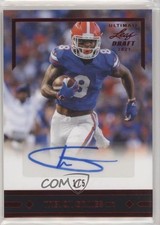 2021 Leaf Ultimate Draft 1991 Rookie Red 1/5 Trevon Grimes #GLR-TG1 Auto 0b2