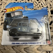 Hot Wheels 2026 Ford Model A Custom '31 TH Blue 229/250 Short Card TREASURE HUNT
