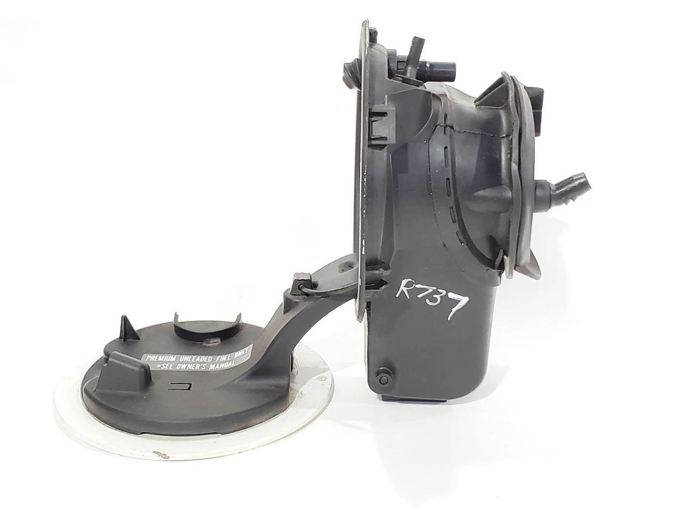 Acura ZDX 2010 OEM NH677P Aspen blanco combustible gas tapa de puerta  Foto 3 de 4