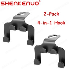 2PCS Car Seat Back Headrest Hooks Hanger Holder Hook for Bag Purse Shopping