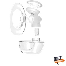 Fit Breast Shield Replacement Kit 25mm   Wearable Pump Flange, Diaphragm, Duc...